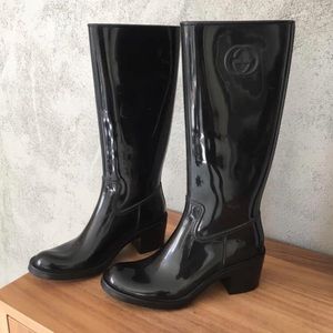 Gucci GG Logo Size 7 Rain Boots